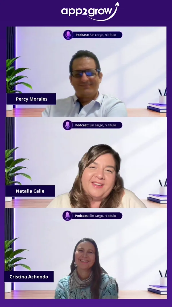 Percy, Natalia y Cristina durante el episodio